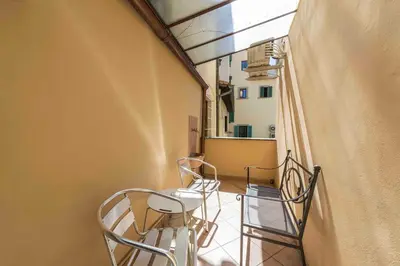 Balcone o terrazza di Brand new apartment in the heart of Florence by MMega