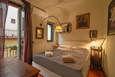 Letto o letti in una camera di Le Studio di Malavolta