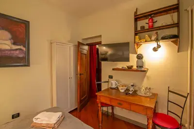 Letto o letti in una camera di Le Studio di Malavolta