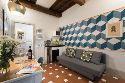 Cucina o angolo cottura di Keys of Italy -F4 Santa Croce one bedroom