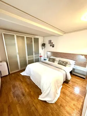 Letto o letti in una camera di La Corte di San Lorenzo
