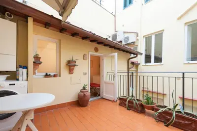 Balcone o terrazza di La Corte di San Lorenzo