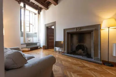 Area soggiorno di San Niccolo' Huge Apartment