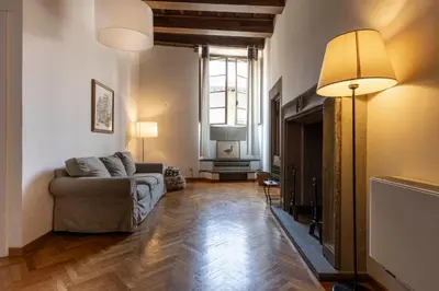 Area soggiorno di San Niccolo' Huge Apartment