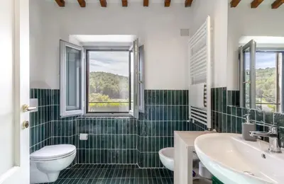 Bagno di Appartamento Elisa, immerso nella natura e vicino a Firenze