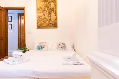 Letto o letti in una camera di San Niccolò Tuscan Nest