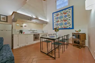 Cucina o angolo cottura di Appartamento La Tranquilla