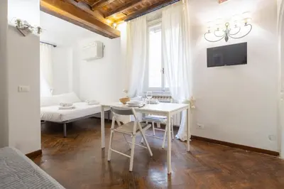 TV o dispositivi per l'intrattenimento presso The Florence City Loft