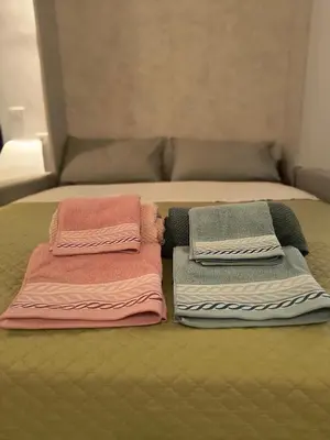 Letto o letti in una camera di Bobohouse