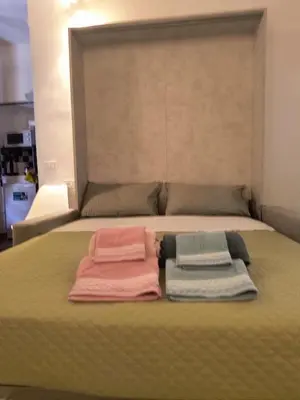 Letto o letti in una camera di Bobohouse
