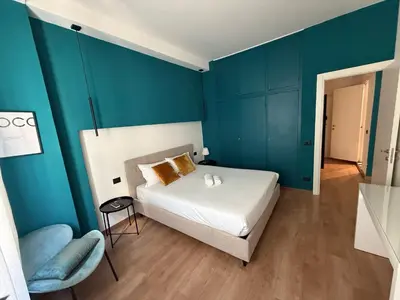 Letto o letti in una camera di GuestHost - Ponte Vecchio Charming Nest