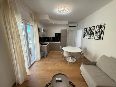 Area soggiorno di Villa Strozzi - Modern Apartament