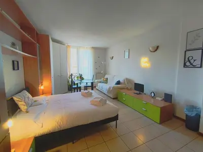 Letto o letti in una camera di Mokuren Apartment