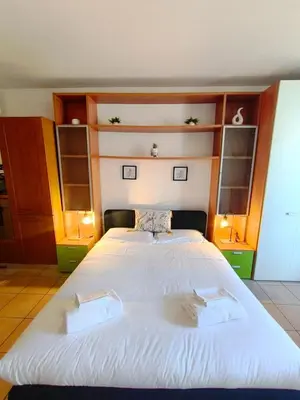Letto o letti in una camera di Mokuren Apartment