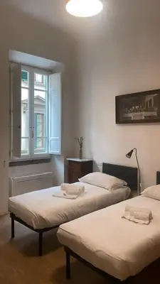 Letto o letti in una camera di Caravaggio