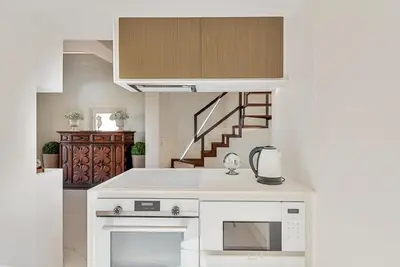 Cucina o angolo cottura di Le Bijou Firenze Lux View Jacuzzi 3 Terrazze