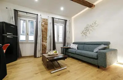Area soggiorno di Home in the Florence centre with steam bath