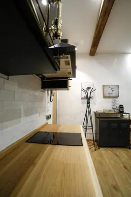Cucina o angolo cottura di Home in the Florence centre with steam bath