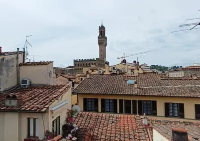 Vista generica su Firenze o vista sulla città dall'interno dell'appartamento