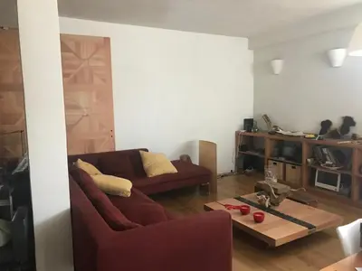 Area soggiorno di Basement Art Bedroom