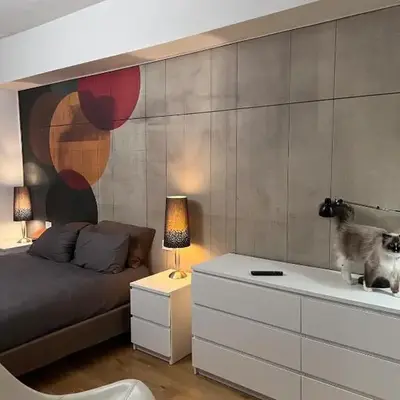 Basement Art Bedroom