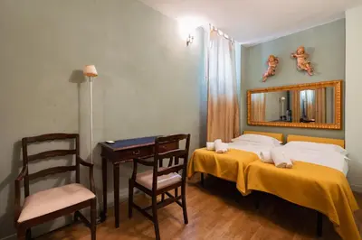 Letto o letti in una camera di Da Giovanni in Santa Croce
