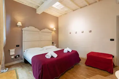 Letto o letti in una camera di Da Giovanni in Santa Croce