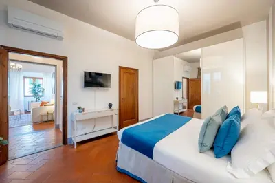 Letto o letti in una camera di Genteel Home San Gallo