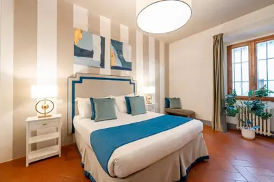 Letto o letti in una camera di Genteel Home San Gallo