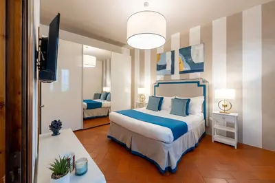 Letto o letti in una camera di Genteel Home San Gallo