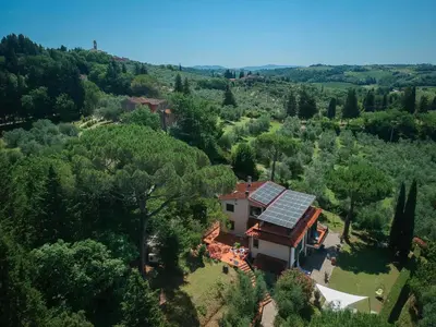 Paesaggio naturale nelle vicinanze della casa vacanze