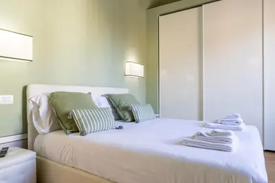 Letto o letti in una camera di Romantic Florence City Center Suite