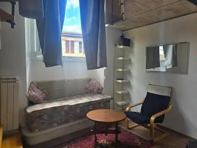 Area soggiorno di Duomo 10 Studio Apartment