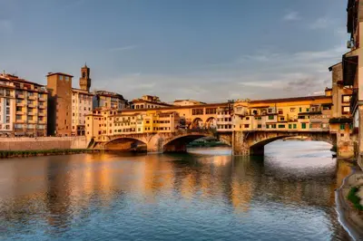Vista sul fiume nelle vicinanze dell'appartamento