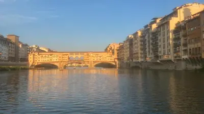 Vista sul fiume nelle vicinanze dell'appartamento