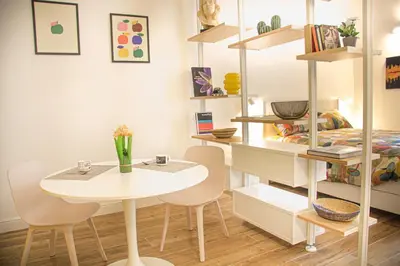 Biblioteca nell'appartamento
