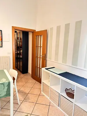 Letto o letti in una camera di La Corte di Angelico