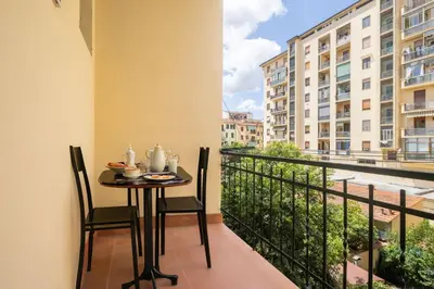 Balcone o terrazza di Florence Cozy Apartment