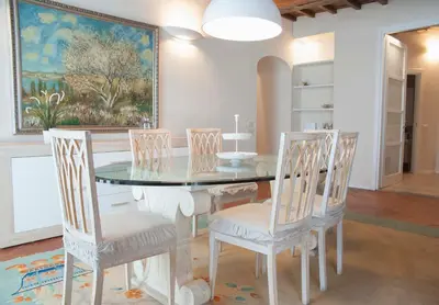 Area soggiorno di Tornabuoni Classic Apartment