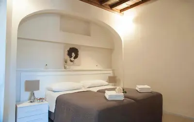 Letto o letti in una camera di Tornabuoni Classic Apartment