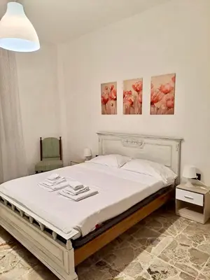 Letto o letti in una camera di Appartamento Casa Mary