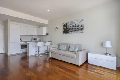 Cucina o angolo cottura di Modern Penthouse with Terrace and Parking