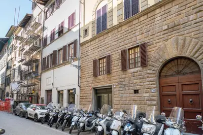 Planimetria di Camere con bagno privato in APT condiviso Palazzo Pitti