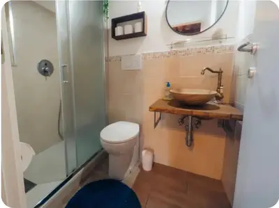 Bagno di Bilocale Artimino campagna toscana