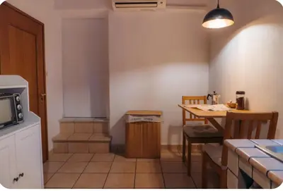 Cucina o angolo cottura di Bilocale Artimino campagna toscana