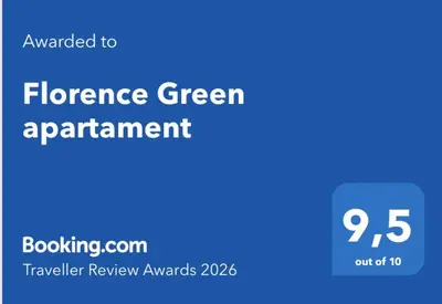 Certificato, attestato, insegna o altro documento esposto da Florence Green apartament