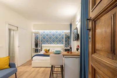 TV o dispositivi per l'intrattenimento presso Romantic Nest in the Heart of Florence