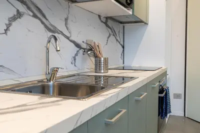 Cucina o angolo cottura di Marjo's uno apartment