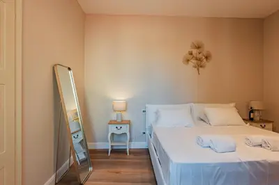 Letto o letti in una camera di Florence Dome Rooms