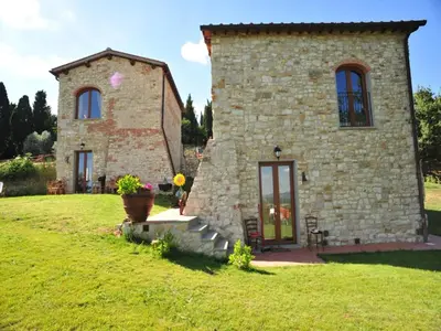 Giardino di Apartment with pool, Rignano